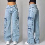Spring Men's Straight Low Waist Jeans - Image 8