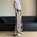 Spring And Summer New 3D Digital Camouflage Printed Denim Trousers For Men - Image 5