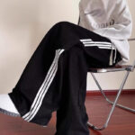 Spring And Autumn New Men's Hong Kong Style Trendy Brand Loose Casual Wide-leg Pants - Image 7